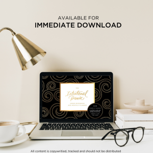 The Digital Intentional Pause Dream Workbook and Monthly Planner
